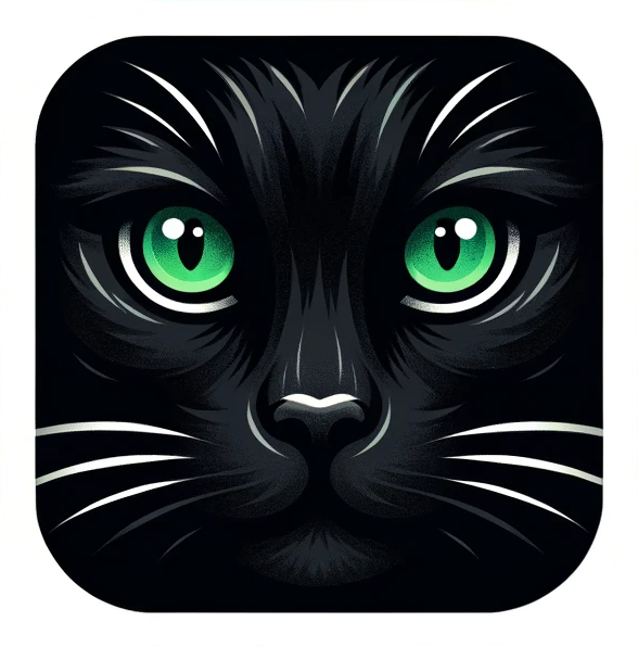 Mr.Pickles the black cat